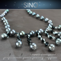 freshwater pearl strand crystal bracelet tear drop shape shell pearl